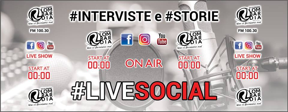 FIAMBERTA a Radio Lombardia Live Social